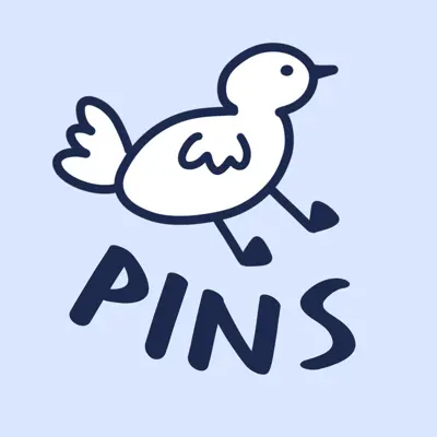 White Bird Pins