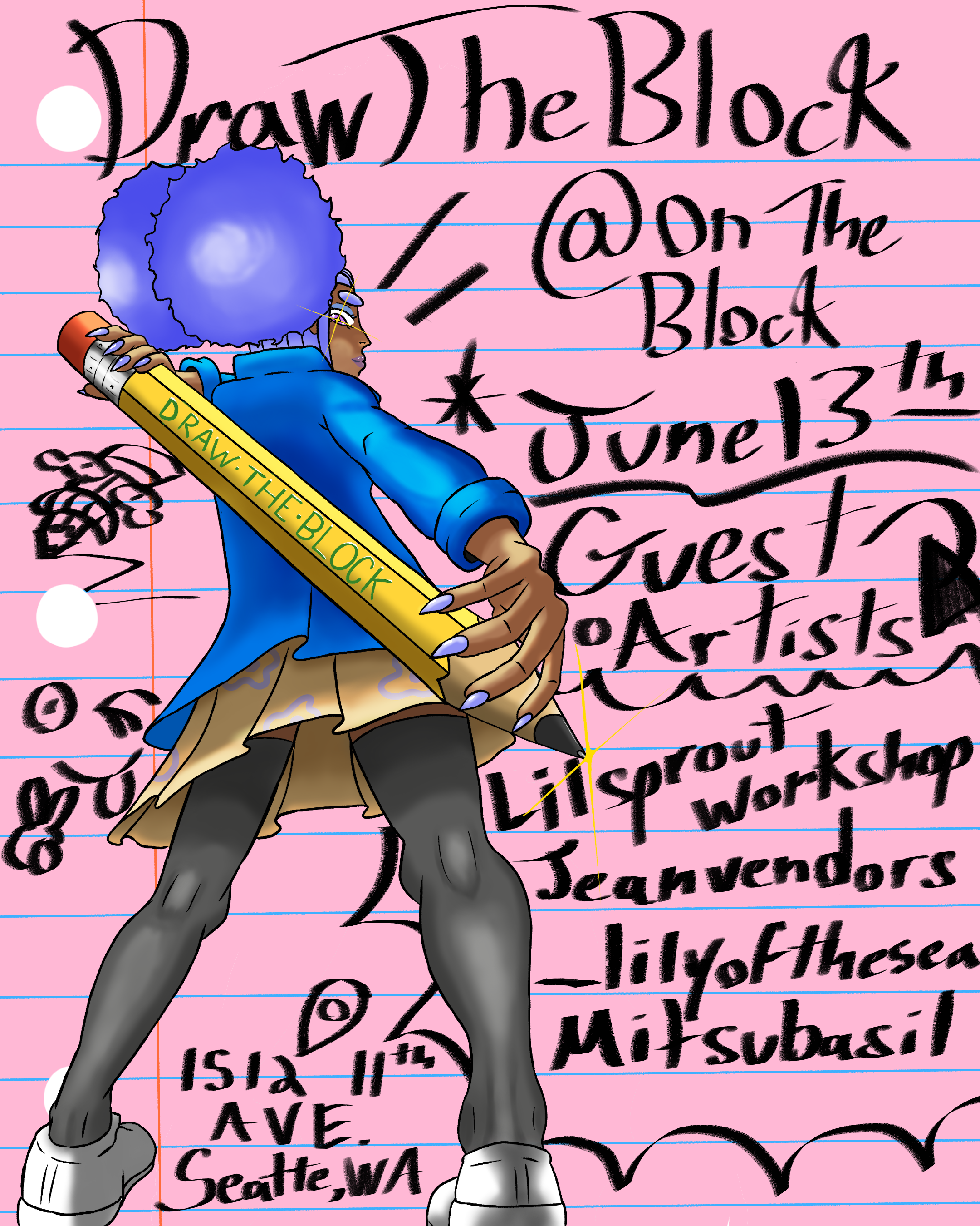Draw The Block @ On The Block Day 4